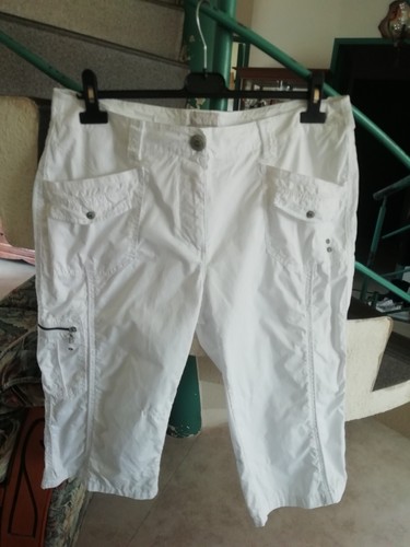 Pantacourt blanc taille - blanc,