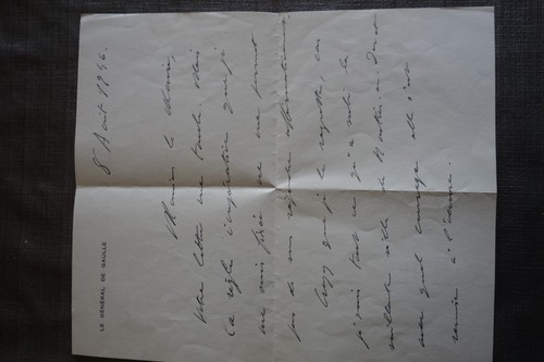 Lettre manuscrite général - lettre,