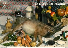 Recettes de Cuisine - Lièvre en terrine - Carte Neuve - Gastronomie - CPM - Voir