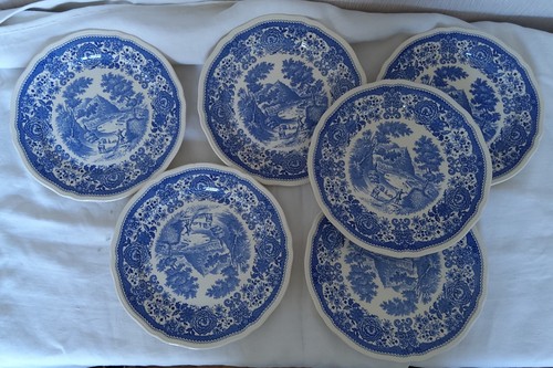 Assiettes plates burgenland - assiettes,