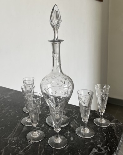 Service liqueur carafe 6 - service,