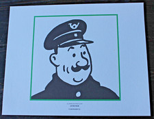 LITHO EX LIBRIS TINTIN EXTRAIT
