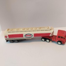 VINTAGE voiture Majorette CAMION CITERNE ESSO (1)  ECH 1:100    15 cm  environ