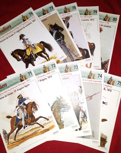 Fascicules cavaliers des - cavaliers,