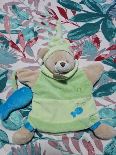 Doudou marionnette ours - doudou,