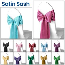 274 CM X 18 Satin Écharpe