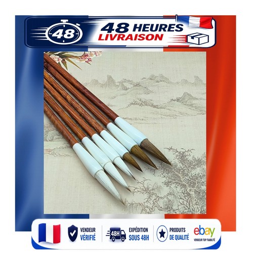 Set pinceaux de - de, 6