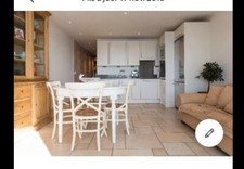 table en bois ancienne Flamant