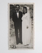 Couple mariés mariage, 1945 -