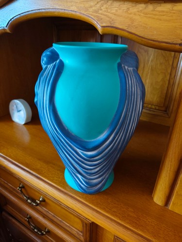 Vase art déco - vase, "drapé"