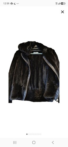Veste femme vison tricoté - en,