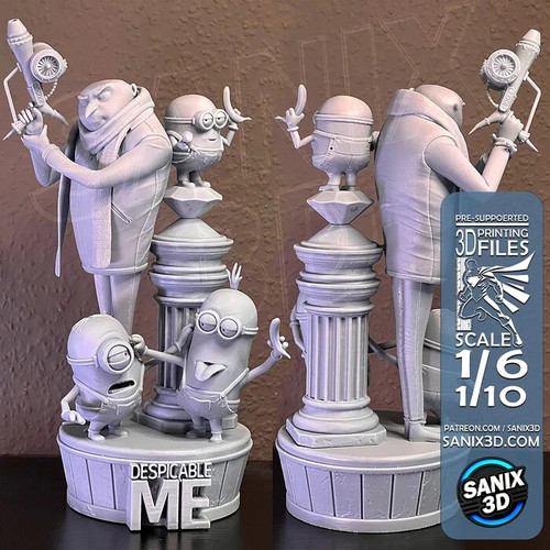 Les minions figurines hauteur - les,