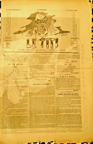 Emile zola journal satirique - emile,