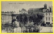 cpa Alsace 67 - ZABERN SAVERNE (Bas Rhin) Schlossplatz ZUM SCHLOSS J. KITTEL
