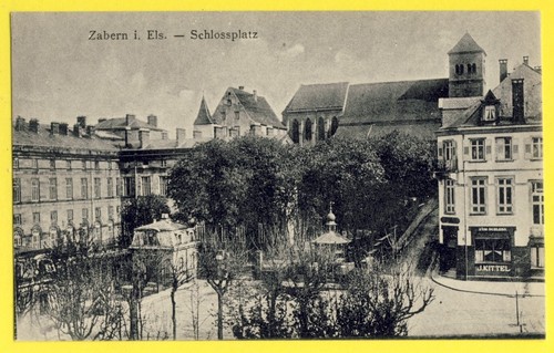 Cpa alsace zabern saverne - cpa,