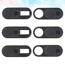  6 PCS Computer Webcam Camera Slider Cache Ordinateur Portable Housses Caméra
