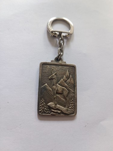 Porte clés montagne chamois - porte-clés,