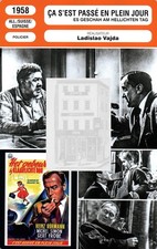Fiche Cinéma - LADISLAO VAJDA