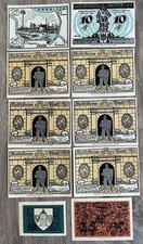 Lot De 10 Billets Allemand (Notgeld) (86)De 1920 A 1922 . Dans L’état