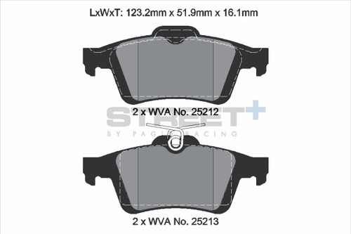 Plaquettes frein ford kuga - plaquettes,