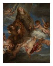 Ascension ange baroque - , art