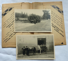 ESPAGNE - CARTE PHOTO - CASTILLE TOLÈDE ATTELAGE BOEUFS - ANES MULES ANNÉES 1930