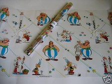 Asterix  rouleau plastique recouvre livre Espagne 1988