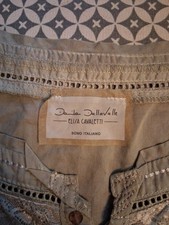 MAGNIFIQUE CHEMISIER ELISA CAVALETTI  EN COTTON TAILLE UNIQUE  JAMAIS PORTEE