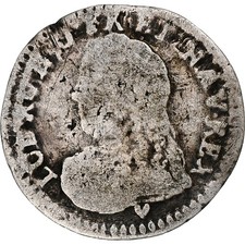 France, Louis XV, 1/20 Ecu aux