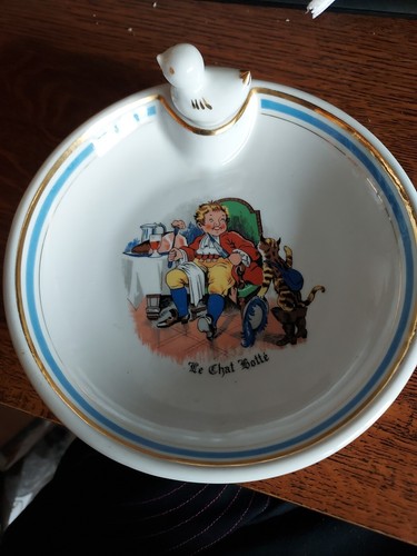 Ancienne assiette bouillie - a,