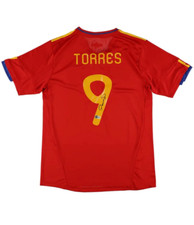 [SIGNED SHIRT] Fernando Torres - Espagne - Certificat Beckett