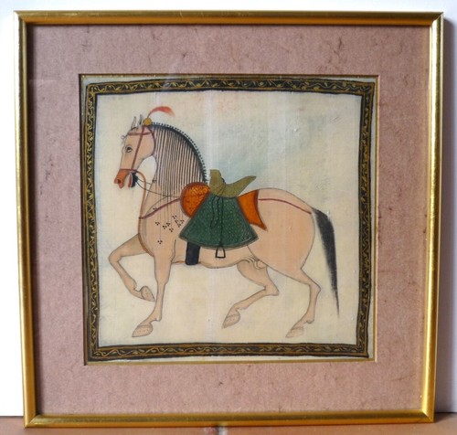 Peinture indienne sur - ,