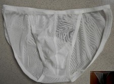 Slip échancré transparent Gabriel Homme taille S,M, see-through brief