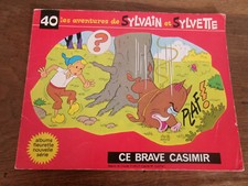 Livre souple Les aventures de Sylvain et Sylvette 40 CE BRAVE CASIMIR 1971