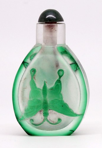 Tabatière chinoise verre - tabatière,