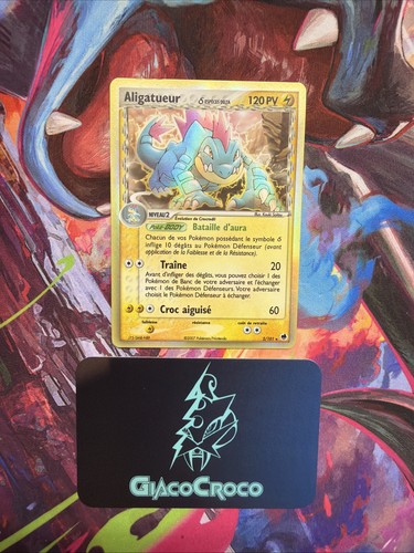 Carte pokemon aligatueur holo - carte,