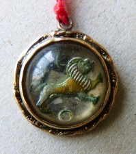 Lion zodiaque Pendentif