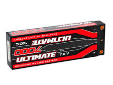 Ultimate RC LiPo Batterie HV 7.6V 2S 7000mAh 120C Stick Hardcase 5mm Graphene