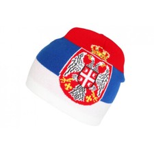 Bonnet Russie Drapeau Aigle à Deux Tetes en Laine-Taille unique