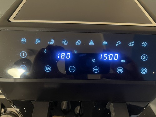 Air fryer avec double - air,