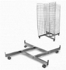 BASE 4 VOIES EN CHROME À