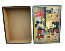 Cine Mickey Walt Disney Tres belle Boite Originale du Projecteur circa 1930
