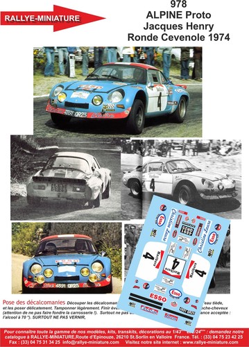 Decals ref 0978 - decals, 1/24