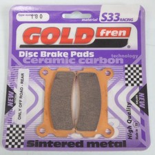 Plaquette de frein Gold Fren