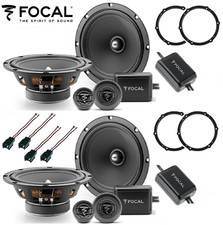 Focal Ase 165 Set 8 Haut Parleur Groupe Peugeot Conn / Brkt Avant / Post