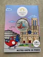 10 Euros Mascotte Phryge Et Notre Dame De Paris - JO Paris 2024 Jeux Olympiques