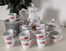 Service À Café Porcelaine De