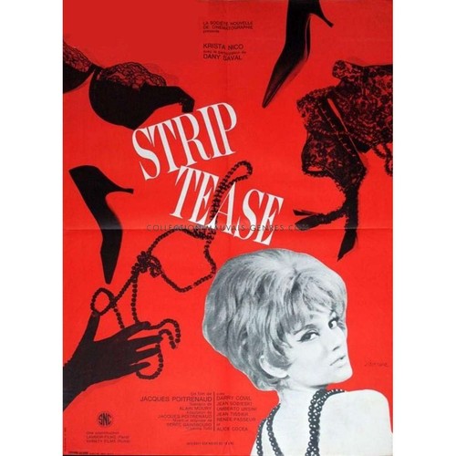 Strip tease affiche - strip, de