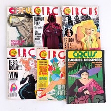 Lot de 6 Revues CIRCUS BD