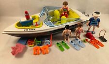 sympa  Vedette familiale 4862  Playmobil ( vacance , bateau   ) 1428